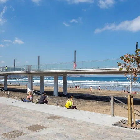 Flatguest Canteras 10 + Wifi + 5 Pax * Las Palmas