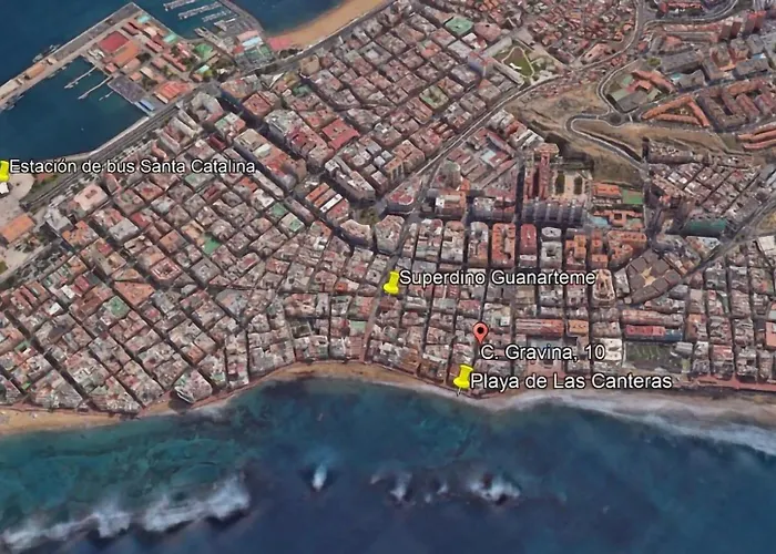 Flatguest Canteras 10 + Wifi + 5 Pax