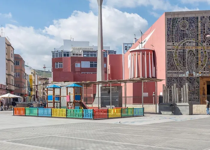 Flatguest Canteras 10 + Wifi + 5 Pax Lejlighed *